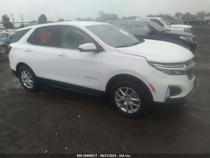 2022 CHEVROLET EQUINOX LT - 3GNAXUEV3NL148530