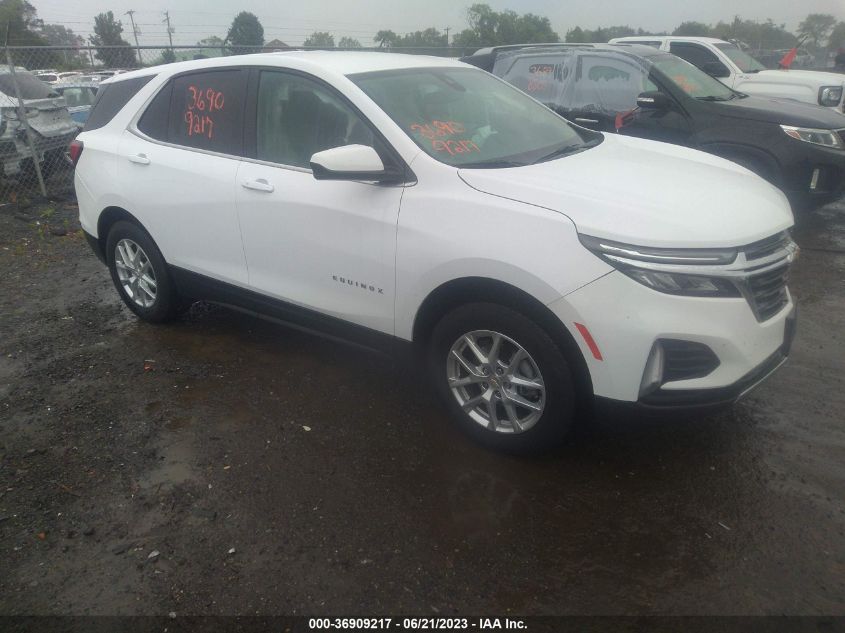 2022 CHEVROLET EQUINOX LT - 3GNAXUEV3NL148530