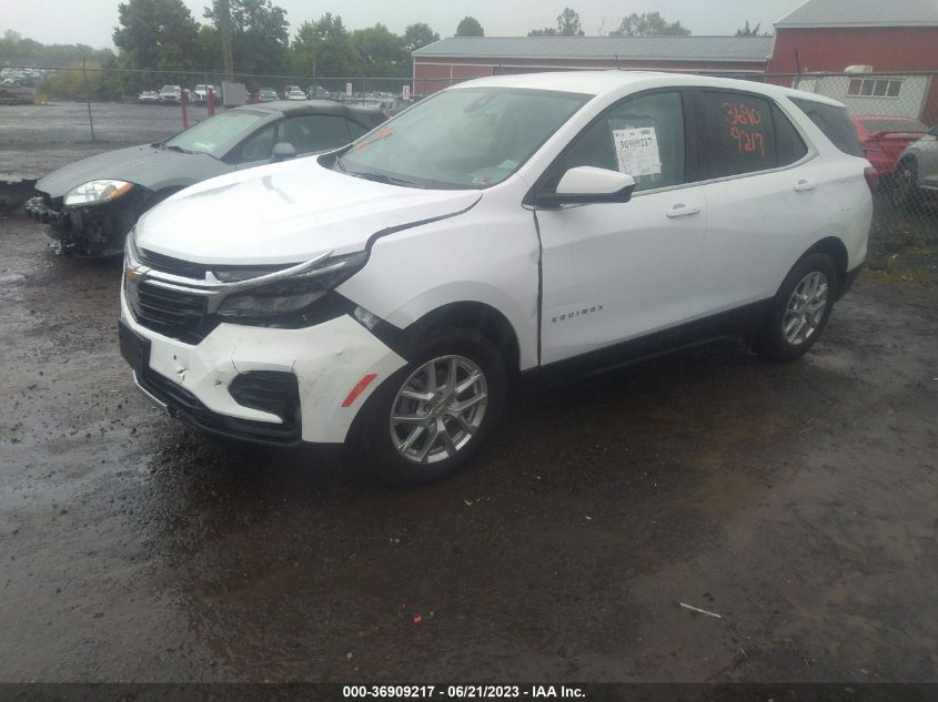 2022 CHEVROLET EQUINOX LT - 3GNAXUEV3NL148530