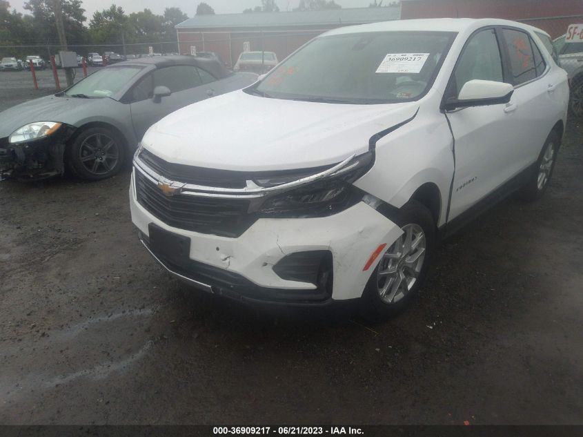 2022 CHEVROLET EQUINOX LT - 3GNAXUEV3NL148530