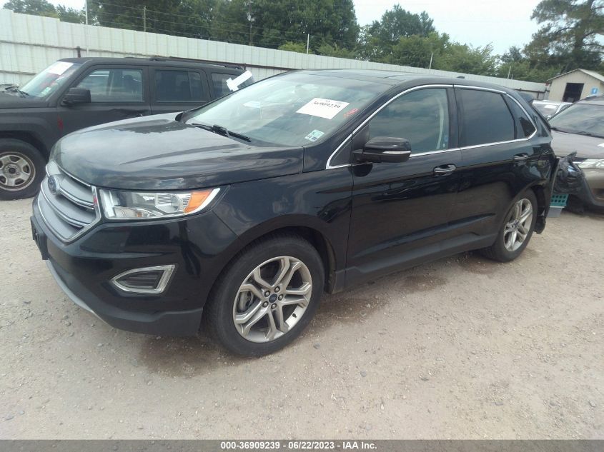 2FMPK4K96JBB07352 2018 FORD EDGE, photo no. 2