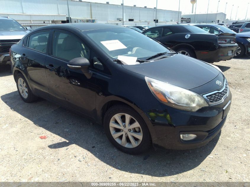 2013 KIA RIO EX - KNADN4A33D6133788