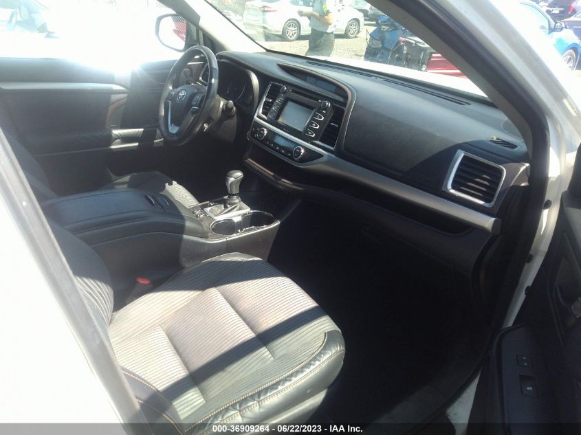 2015 TOYOTA HIGHLANDER HYBRID LE 5TDBCRFH4FS009081