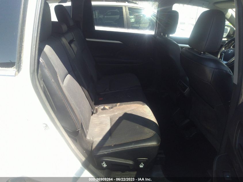 2015 TOYOTA HIGHLANDER HYBRID LE 5TDBCRFH4FS009081