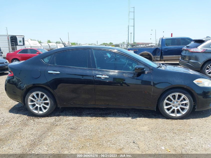 2013 DODGE DART LIMITED - 1C3CDFCA6DD334741