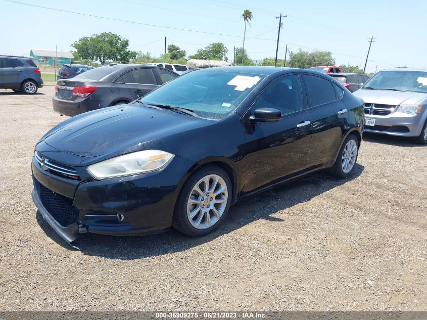 2013 DODGE DART LIMITED - 1C3CDFCA6DD334741