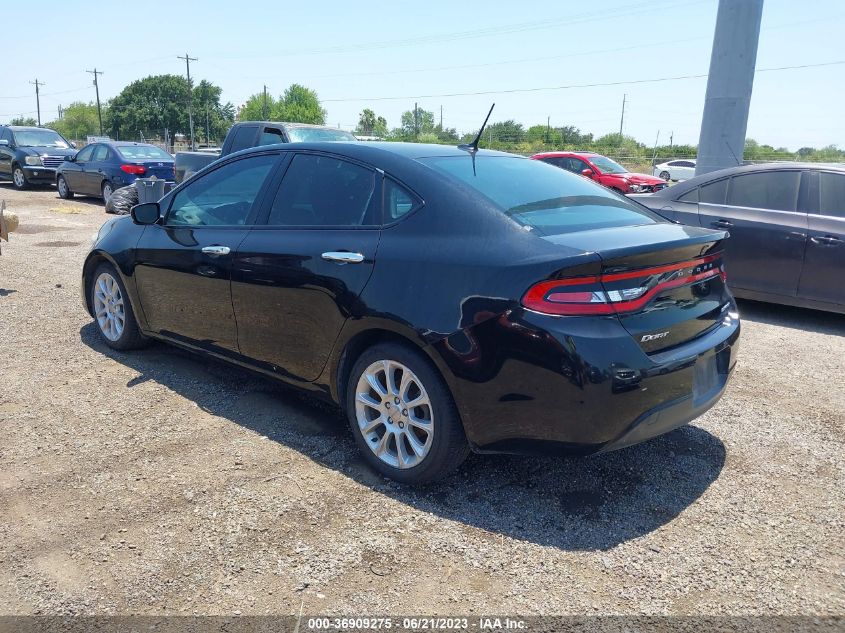2013 DODGE DART LIMITED - 1C3CDFCA6DD334741