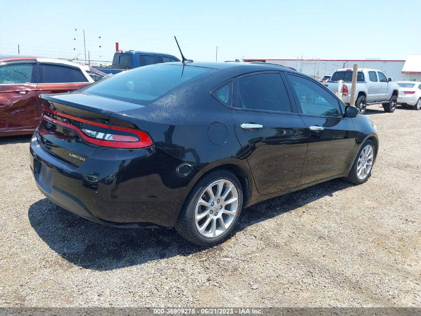 2013 DODGE DART LIMITED - 1C3CDFCA6DD334741