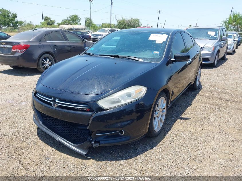 2013 DODGE DART LIMITED - 1C3CDFCA6DD334741