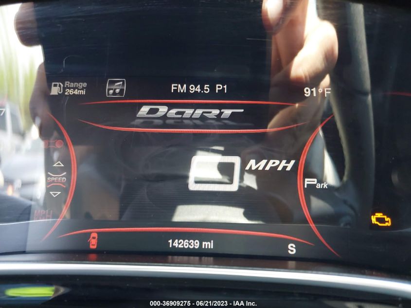 2013 DODGE DART LIMITED - 1C3CDFCA6DD334741