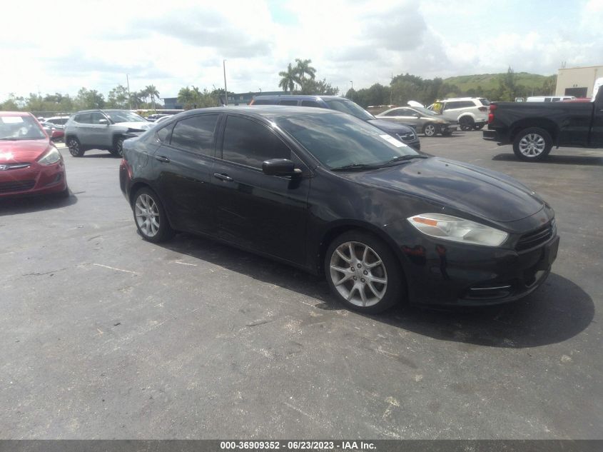 2013 DODGE DART SXT - 1C3CDFBA8DD202050