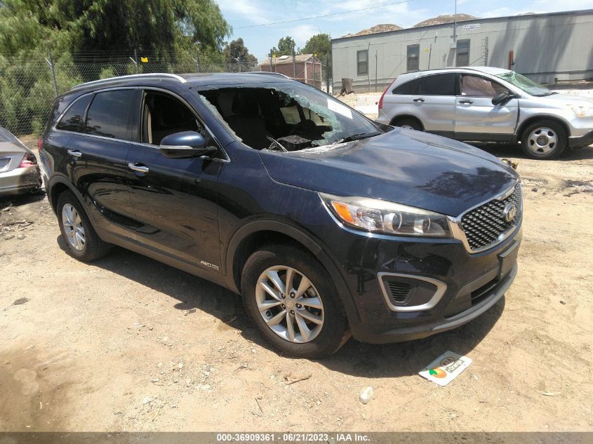 2017 KIA SORENTO LX V6 - 5XYPGDA56HG316469