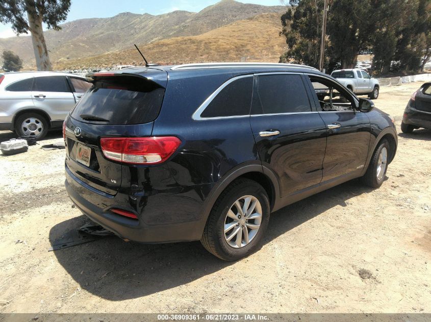 2017 KIA SORENTO LX V6 - 5XYPGDA56HG316469