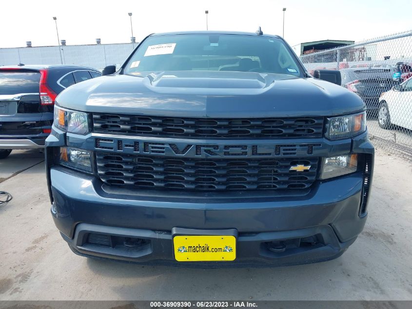 2020 CHEVROLET SILVERADO 1500 CUSTOM - 1GCRWBEH2LZ374478