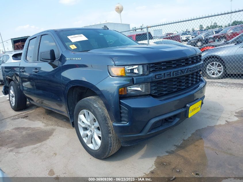 2020 CHEVROLET SILVERADO 1500 CUSTOM - 1GCRWBEH2LZ374478