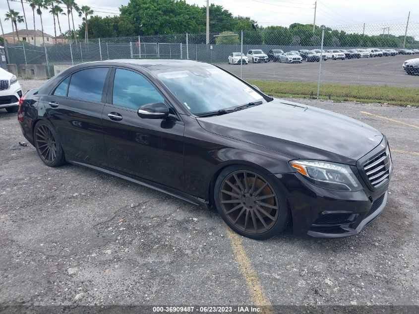 2015 MERCEDES-BENZ S-CLASS S 550 - WDDUG8FB8FA120173