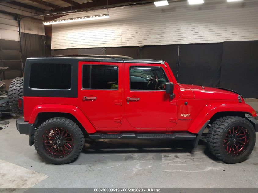 2015 JEEP WRANGLER UNLIMITED SAHARA - 1C4BJWEG0FL541913