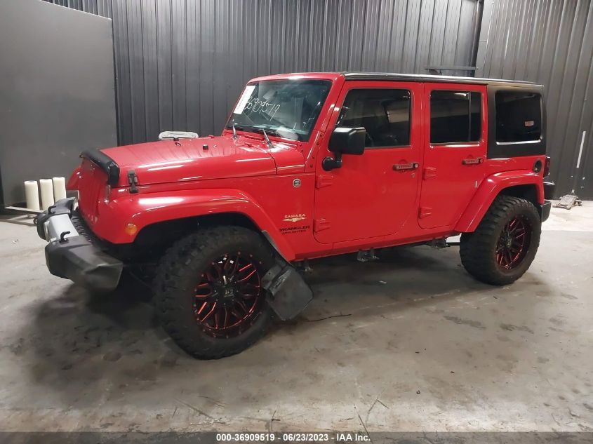 2015 JEEP WRANGLER UNLIMITED SAHARA - 1C4BJWEG0FL541913