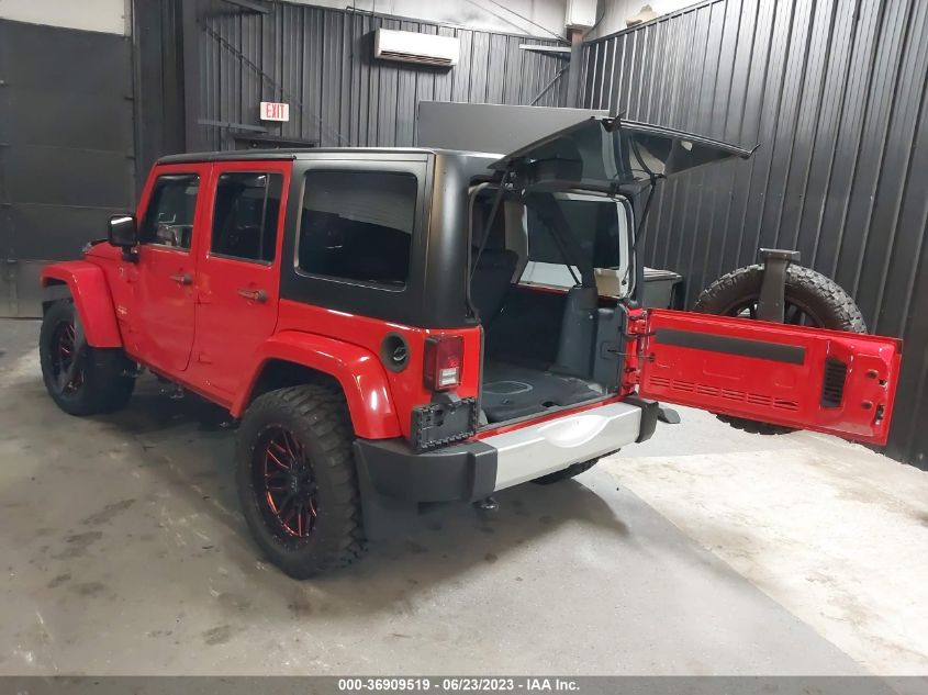 2015 JEEP WRANGLER UNLIMITED SAHARA - 1C4BJWEG0FL541913