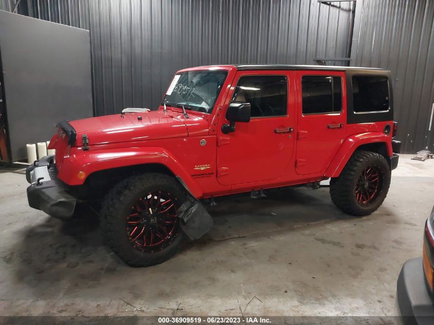 2015 JEEP WRANGLER UNLIMITED SAHARA - 1C4BJWEG0FL541913