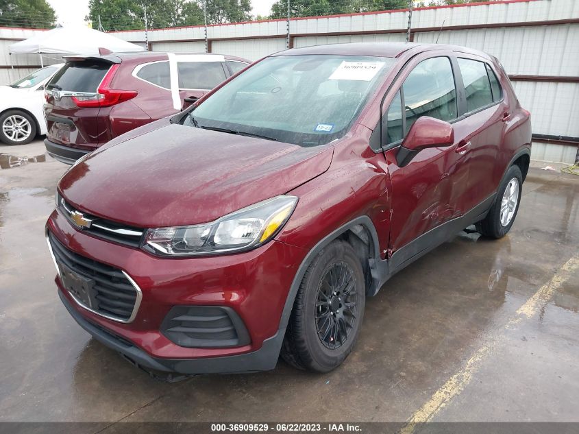 2017 CHEVROLET TRAX LS - 3GNCJNSB9HL257556