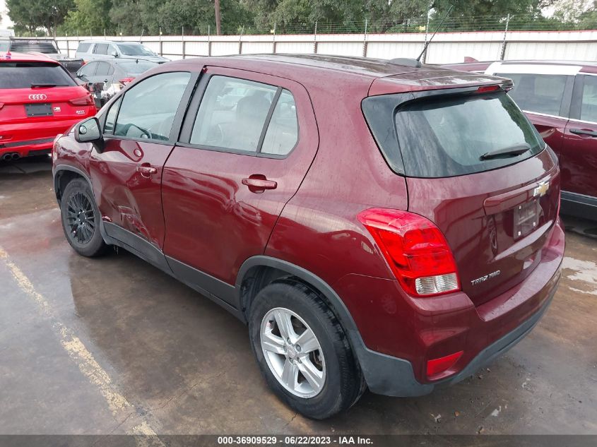2017 CHEVROLET TRAX LS - 3GNCJNSB9HL257556