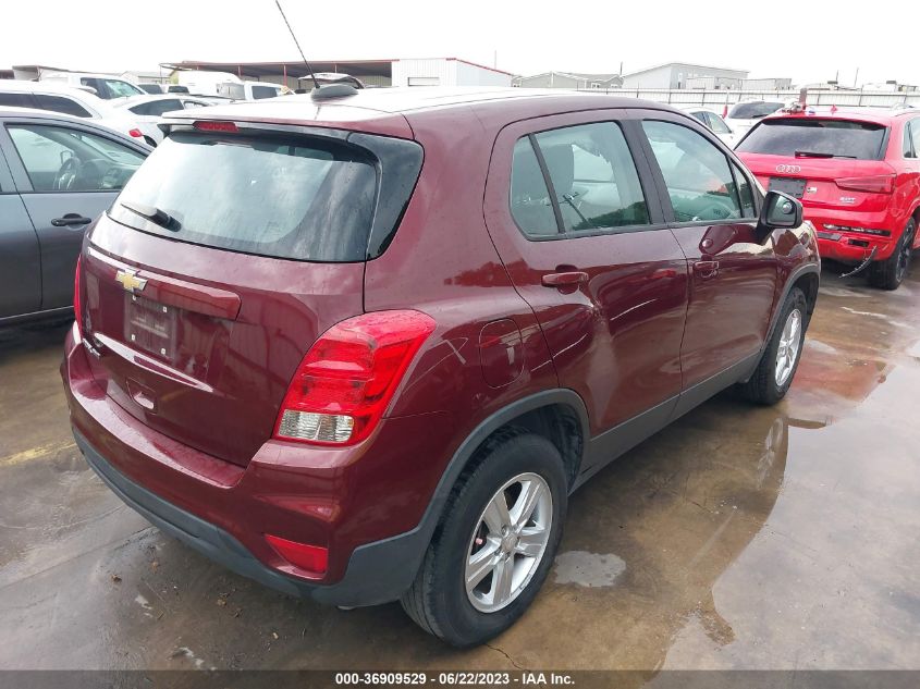 2017 CHEVROLET TRAX LS - 3GNCJNSB9HL257556
