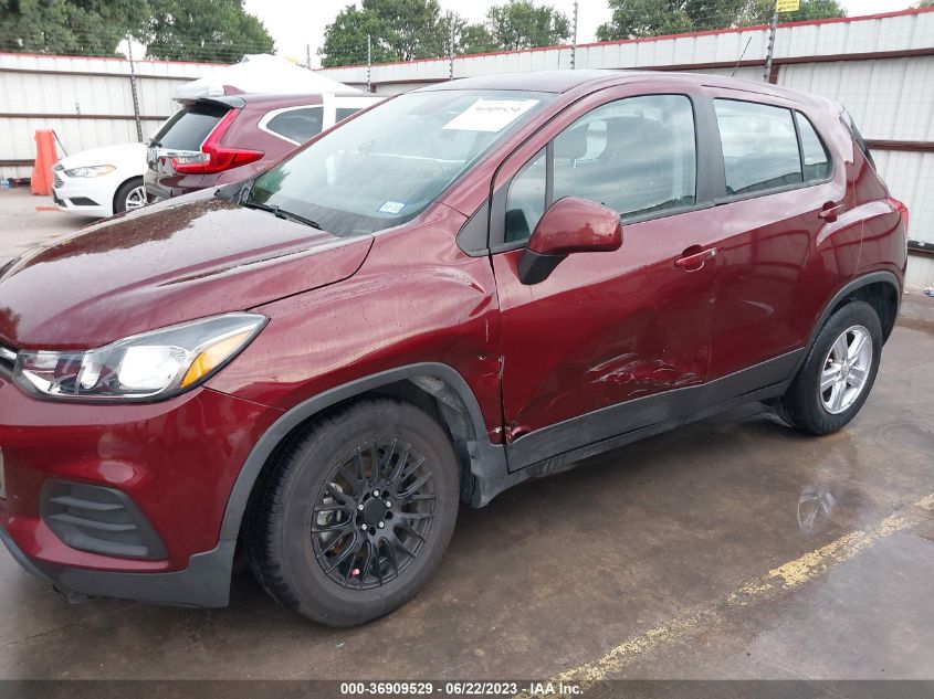 2017 CHEVROLET TRAX LS - 3GNCJNSB9HL257556