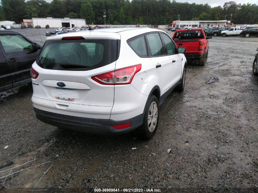 2016 FORD ESCAPE S - 1FMCU0F77GUB00391