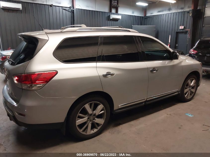 2014 NISSAN PATHFINDER PLATINUM - 5N1AR2MM1EC666949