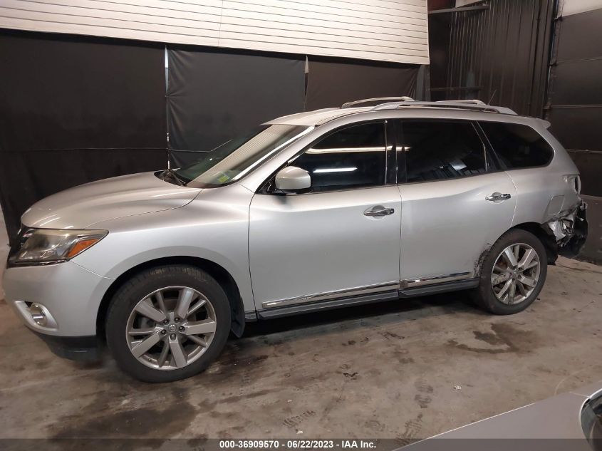 2014 NISSAN PATHFINDER PLATINUM - 5N1AR2MM1EC666949