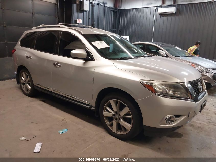 2014 NISSAN PATHFINDER PLATINUM - 5N1AR2MM1EC666949