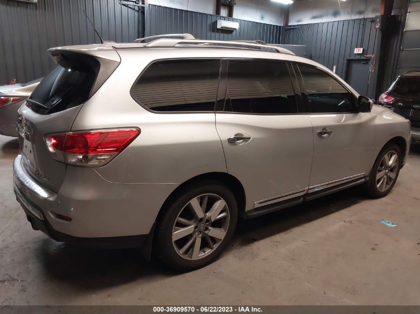 2014 NISSAN PATHFINDER PLATINUM - 5N1AR2MM1EC666949