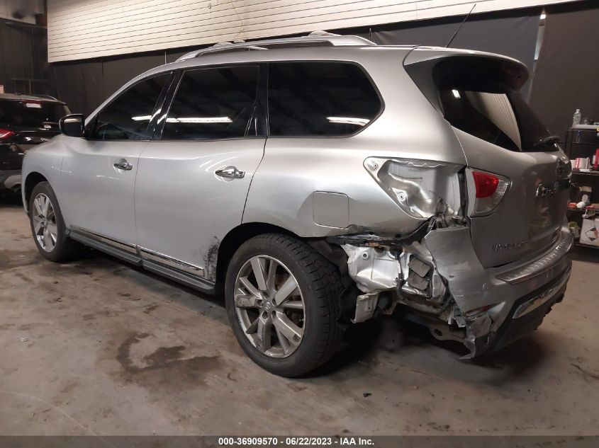 2014 NISSAN PATHFINDER PLATINUM - 5N1AR2MM1EC666949