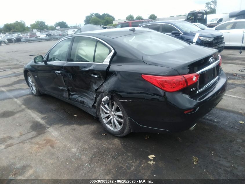 2017 INFINITI Q50 2.0T PREMIUM - JN1CV7AR9HM682467