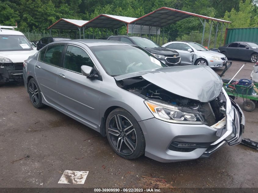 2016 HONDA ACCORD SEDAN SPORT - 1HGCR2F5XGA190686
