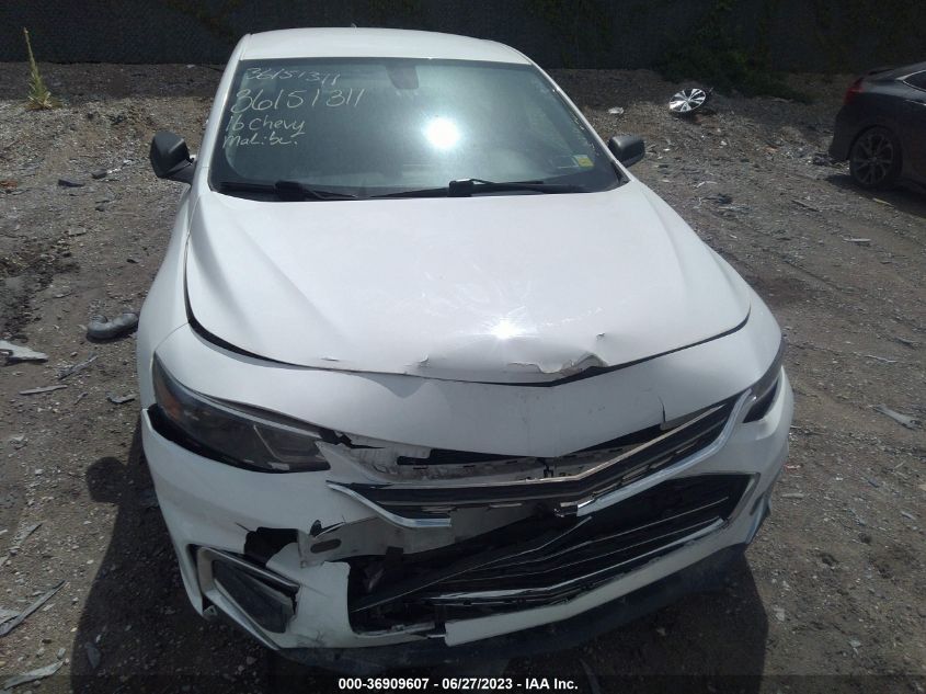 2016 CHEVROLET MALIBU LS - 1G1ZB5ST5GF216447