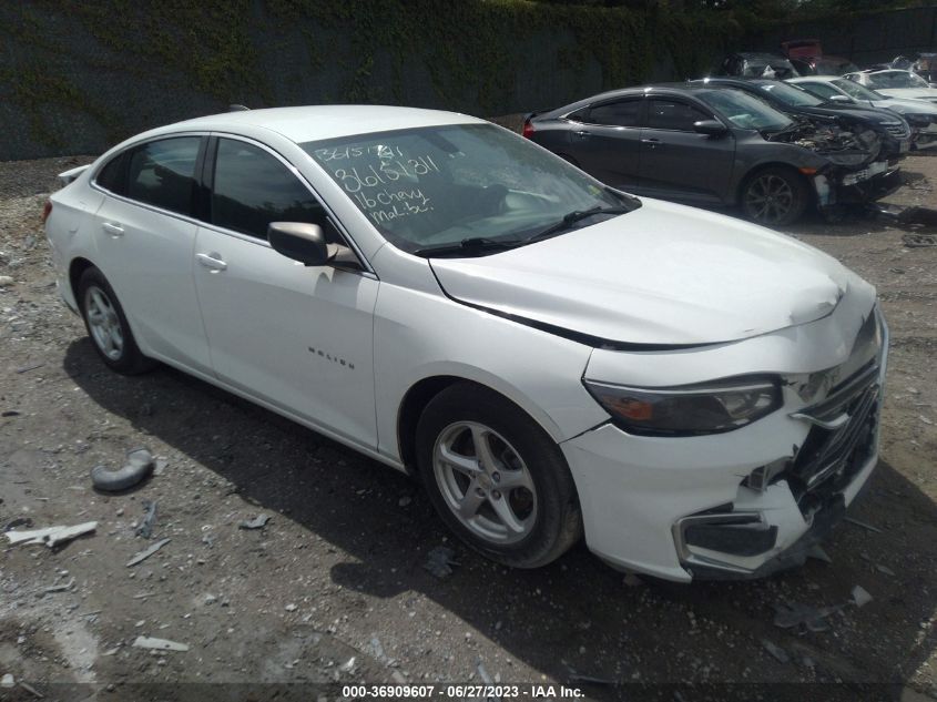 2016 CHEVROLET MALIBU LS - 1G1ZB5ST5GF216447