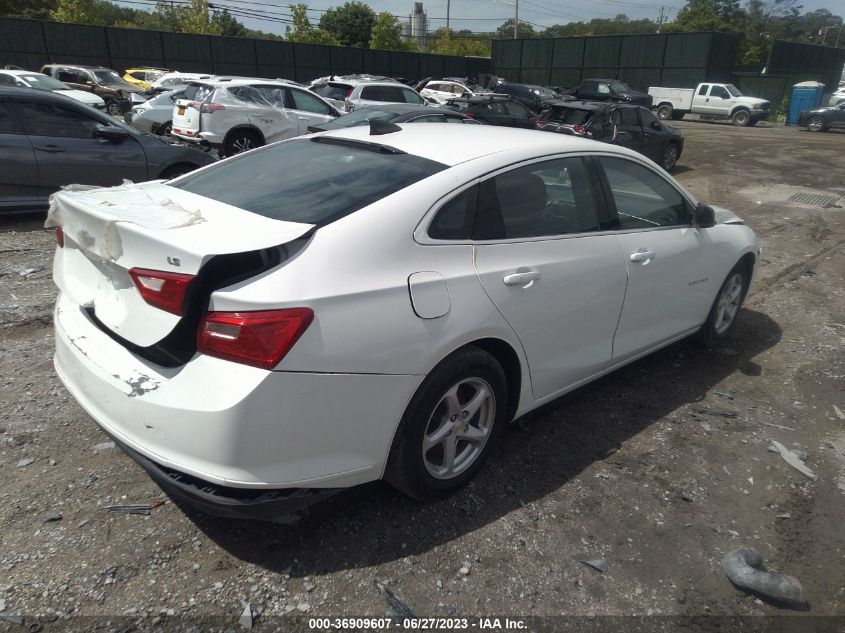 2016 CHEVROLET MALIBU LS - 1G1ZB5ST5GF216447