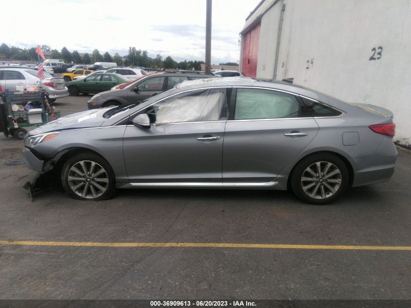 2016 HYUNDAI SONATA 2.4L LIMITED - 5NPE34AFXGH388665