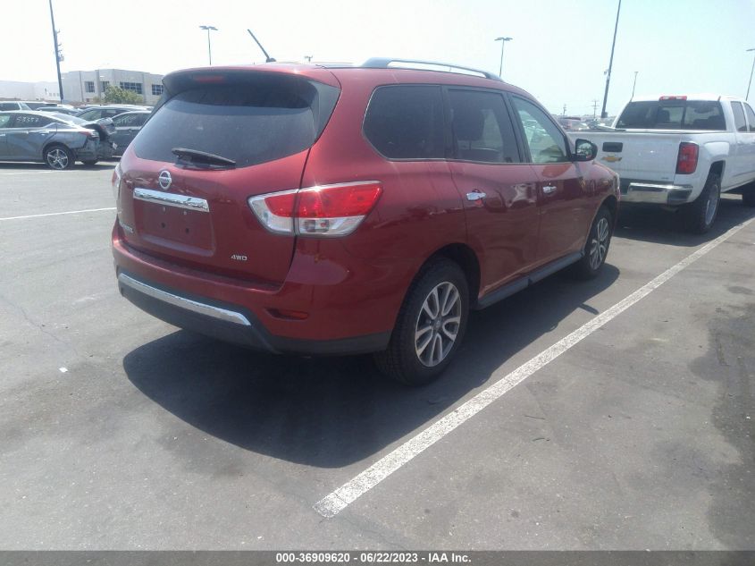 2015 NISSAN PATHFINDER PLATINUM/SV/SL/S - 5N1AR2MM1FC670291