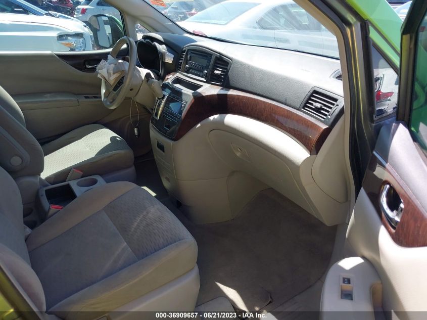 2014 NISSAN QUEST S/SV/SL/LE - JN8AE2KP3E9107448