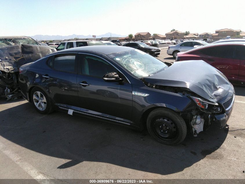 2015 KIA OPTIMA HYBRID - KNAGM4AD5F5084076
