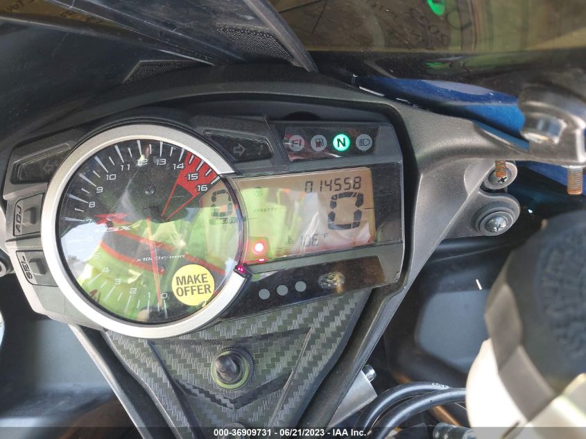 2022 SUZUKI GSX-R750 - JS1GR7MA3N7101266