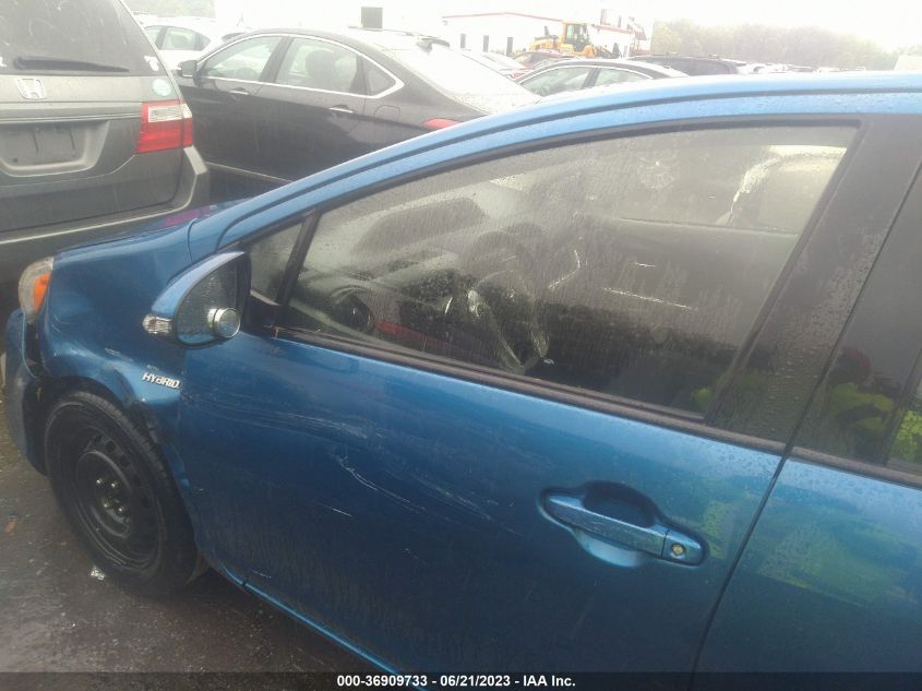 2015 TOYOTA PRIUS C ONE/TWO/THREE/FOUR - JTDKDTB35F1098726