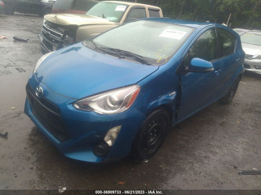 2015 TOYOTA PRIUS C ONE/TWO/THREE/FOUR - JTDKDTB35F1098726