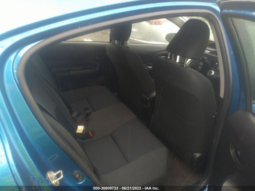 2015 TOYOTA PRIUS C ONE/TWO/THREE/FOUR - JTDKDTB35F1098726