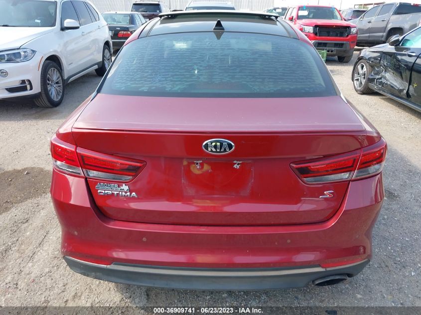 2018 KIA OPTIMA S - 5XXGT4L3XJG203898
