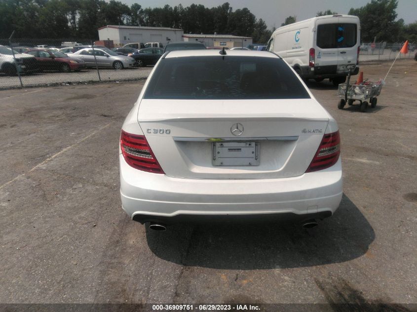 2013 MERCEDES-BENZ C-CLASS C 300 - WDDGF8ABXDG077487