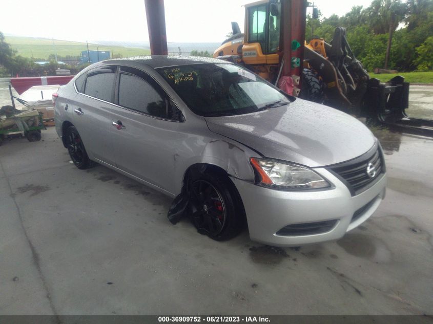 2015 NISSAN SENTRA SV - 3N1AB7AP3FY303679